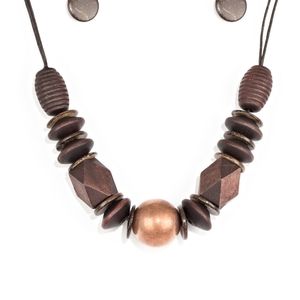 Necklace with earrings